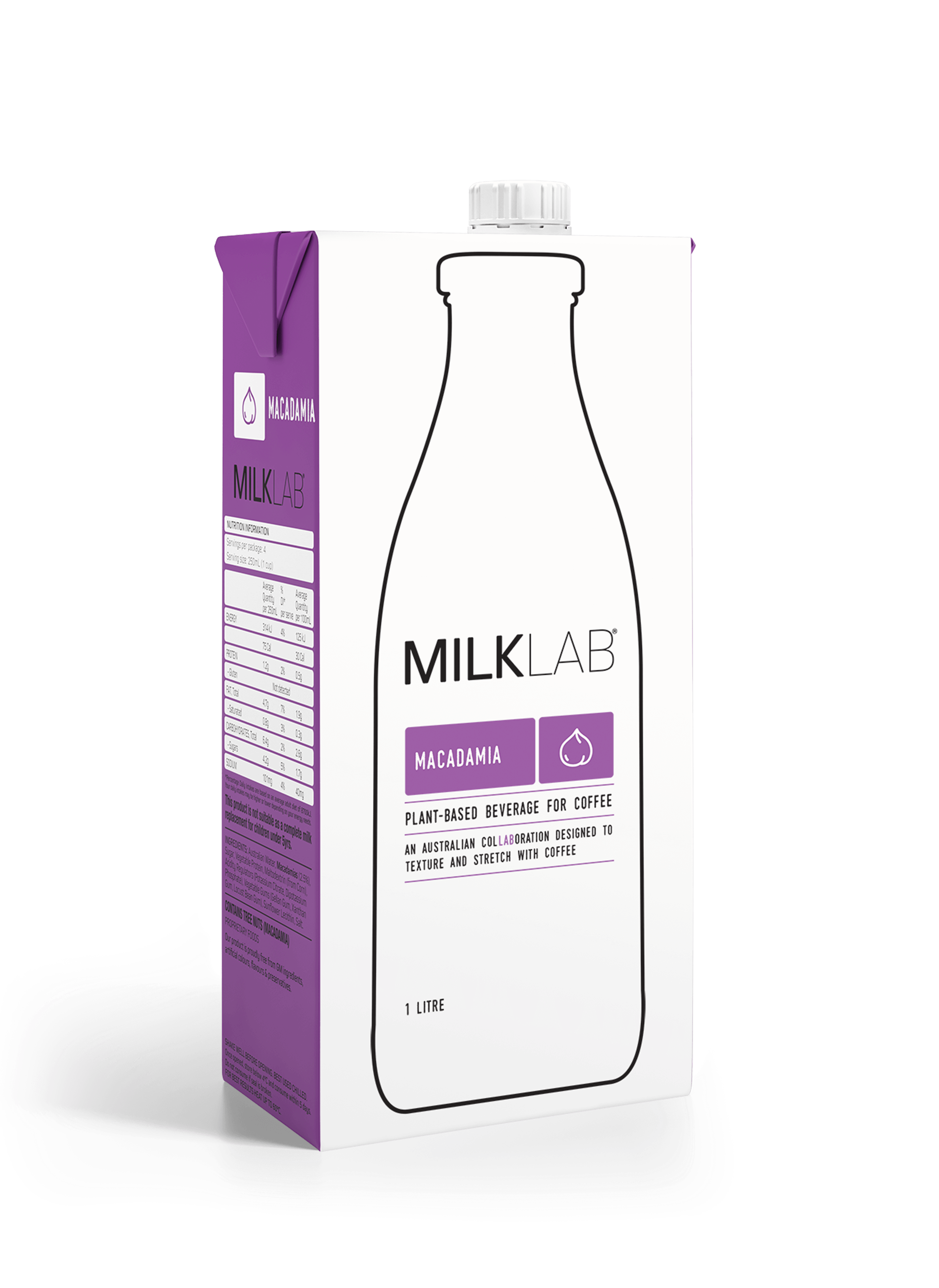 MILKLAB MACADAMIA 1L Angle